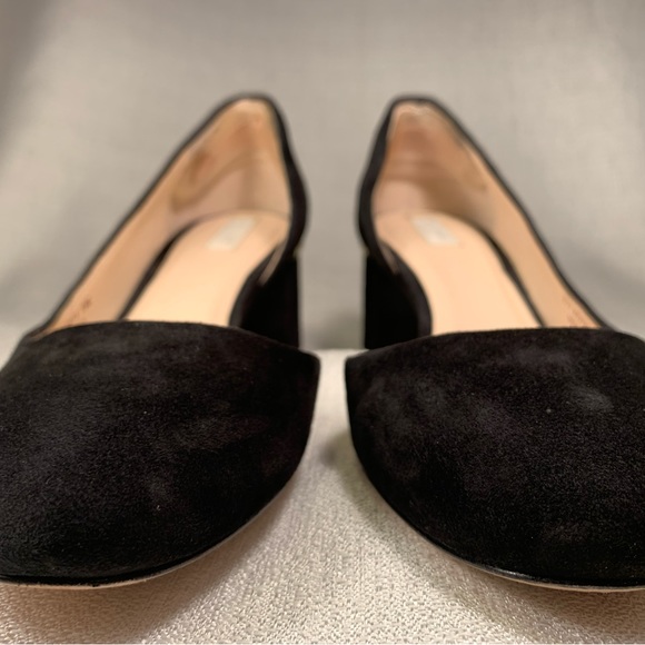 Cole Haan black genuine suede block heels. Never worn. - Picture 3 of 13